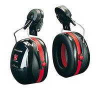 3M Casque H540P3H-413-SV Peltor Optime Iii Att., Noir/rouge
