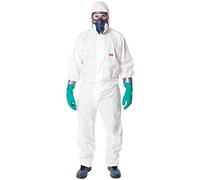 3M Combinaison de protection 4545 – blanc – Type 5/6 – PE laminé antistatique – Taille XL