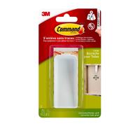 3M Command Accroche-écran 17044WHI-1-FGN, blanc, grand, 1 crochet + 2 bandes/paquet x11 morceau