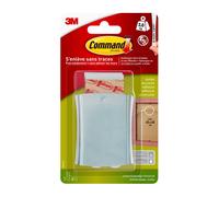 3M Command Clou adhésif universel 17048-1-FGN, Jumbo, 1 crochet + 4 Strips grand/paquet x12 morceau