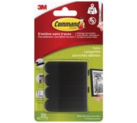3M Command Languettes accroches tableaux, taille: S, blanc