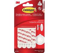 3M Command Lot de 10 bandes de rechange Taille M