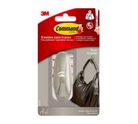 3M Command Medium Crochet design aspect métal, 17081BN x5 morceau