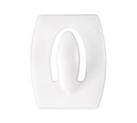 3M Command Mini-crochet, plastique, taille: S, blanc