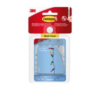 3M Command™ Multi-pack Déco Clips transparents