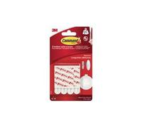 3m command paquet de recharge languettes adhésives, blanc noir