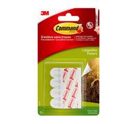 3M Command Poster Strips 17024 Multipack Taille : S, blanc x12 morceau