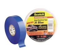 3M COMPANY Electrical Tape, Bleu Vinyl, Professional Grade, 3/4-In. x 66-Ft.
