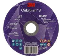 3M™ Cubitron™ 3 Disque à tronçonner, 86616, 60+, T41, 115 mm x 1 mm x 22,23 mm, EN, 25/pack, 50 pièces/unité | Paquet (25 pièces)