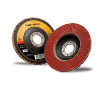 3M Cubitron II Disque à lamelles 967A, 125 mm, 22,23 mm, 40+, plat #65069 x10 morceau