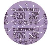 3M Cubitron II Hookit Disque pour film 775L, 125 mm, 320+, multihole #47081 x50 morceau