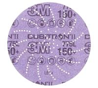 3M Cubitron II Hookit Disque pour film 775L, 150 mm, 80+, multihole #86824 x50 morceau