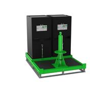 3M DBI-SALA FlexiGuard M200 Base de contrepoids avec remplissage de béton en usine x1 morceau