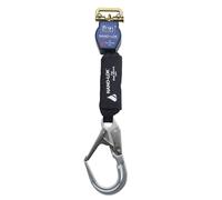 3M DBI-SALA Nano-Lok antichute résistant à la chaleur, longueur : 2 m, boîtier en plastique, mousqueton Twist-Lock en acier sur le boîtier largeur d'ouverture 19 mm, crochet d'échafaudage en aluminium
