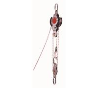 3M DBI-SALA Rollgliss - R350 Système de poulie, longueur : 60 m, corde à âme 9 mm avec poulies et mousquetons, rapport de réduction 3:1, 60,0 m x1 morceau