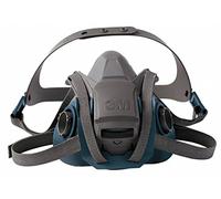3M 6503QL Demi-masque à fermeture rapide silicone/nylon taille L x1 morceau