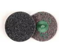 3M Disque en non-tissé diamètre 50,8mm medium Scotch Brite rouge SC-DR Roloc - 5527
