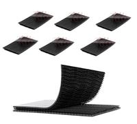 3M Dual Lock Attaches Refermables Noir Lot de 6 5 cm x 7.62 cm