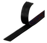 3M Dual Lock fermeture à pression flexible à haute résistance thermique SJ3550CF, noir, 12,5 mm x 45,7 m, 5,7 mm, 40 têtes/cm2 x2 morceau