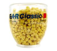 3M E-A-R Classic - Recharge de bouchons d'oreilles réutilisables - Pour une utilisation dans les endroits bruyants - Atténuation 28dB - 1 x 500 bouchons jaunes