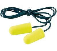 3M Bouchons d'oreilles Earsoft Yellow Neons cordés SNR 36 dB jaune fluo 200 paires
