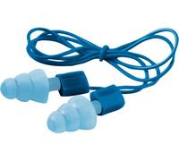 3M E-A-R Tracers 20 avec cordon détachable, détectable par métal, avec boîte de rangement, bleu, SNR = 20 dB, TR01001 x50 morceau