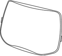 3M™ Ecran externe Speedglas™, 9100, résistant à la chaleur, 527070 | Sachet (1 pièce)