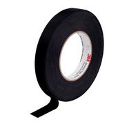 3M ET 11 Bande tissée en acétate, noir, 15 mm x 66 m, 0,18 mm x1 morceau