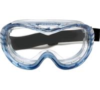 3M Fahrenheit Lunettes de protection AS/AF/UV, PC, claires, ventilation indirecte, serre-tête en nylon, sac en microfibres FheitAF inclus (anti-buée) x1 morceau