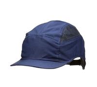 3M™ First Base™ 3 Casquette antiheurt 2021101, Extra, bleu marine, visière réduite, 55 mm