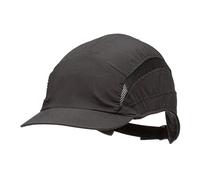 3M First Base 3 Casquette antiheurt 2030610, Classic, noir, visière réduite | 55 mm