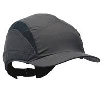 3M First Base 3 Classic - Casquette antichoc grise - visière raccourcie 55 mm, EN812 x1 morceau