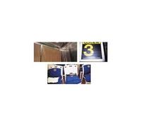 3M Bande auto-agrippante Dual Lock SJ354X à coller tête de champignon 7500 x 25 mm noir 1 paire