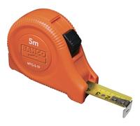 Bahco Mètre-ruban MTG-3-16 3 m 16 mm Acier au carbone, métrique, bouton de verrouillage