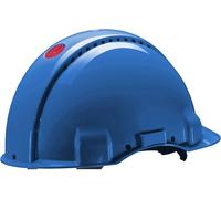 3M Casque de protection G3000 G30NUB bleu ventilé UVicator cliquet bande de soudure en plastique (1 pièce)