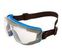 3M Goggle Gear 500 GG501NSGAF-BLU Lunettes intégrales avec protection anti-buée bleu, gris EN 166 DIN 166 Gris G