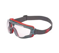 3M GoggleGear 500 Full Vision Glass, Rouge/Noir, 2C-1.2 Étiquetage 1 BT KN