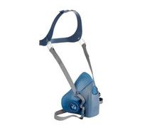 3M Demi-masque 7503 – Silicone réutilisable – Taille L (Grand) Bleu