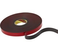 3M GTE6215F ruban adhésif acrylique, gris, 15 mm x 66 m, 1,5 mm x1 morceau