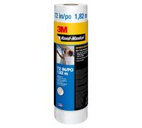 3M Hand-Masker film de masquage, AMF72-8G, 1,82 m x 27,4 m x 0,00889 mm x8 morceau