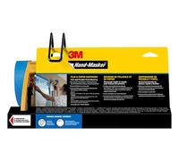 3M Hand-Masker M3000 Kit d'outils de ruban de peintre et distributeur de film de masquage, masque manuel, protège les surfaces contre les éclaboussures de peinture, lame de 30,5 cm, ruban de