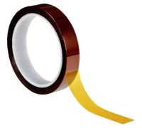 3M Hochtemperatur Polyimid-Klebeband - Gelb - Maskierung - Polyimid - Chemikalienbeständig - Hitzebeständig - Temperaturbeständig - UV-beständig - -73 °C - 260 °C (54131233)