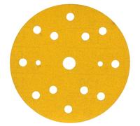 3M Hookit Disque abrasif Gold 288U, 150 mm, 15 trous, 320, 51551, Décapage peinture, Préparation de surface, 100 par paquet