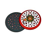 3M Hookit Plateau d'appui, 125 mm, standard, multi-trous, 5/16'' #20353 x1 morceau