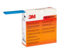 3M™ HSR 3000 Gaine thermorétractable à paroi mince en rouleau, bleu, 24/8 mm, 5 m, boîte distributrice | Paquet (1 rouleau)