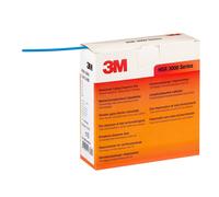 3M HSR 3000 Gaine thermorétractable à paroi mince en rouleau, bleue, 3/1 mm, 10 m x3 morceau