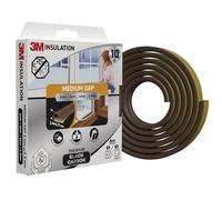 3M Joint d’isolation mousse premium, 6 m, marron, pour interstices moyens jusqu’à 4,5 mm - joint adhésif fenêtres et portes, haute résistance, résistant UV, performance durable