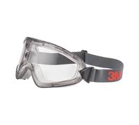 3M 2891-SGAF Lunettes-masque, avec fente d'aération, articulations réglables, revêtement anti-buée x10 morceau