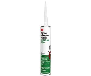 3M Marine Polyurethane Colle et mastic d'étanchéité 4200 FC, noir, 310 ml x1 morceau