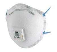 3M Masque de protection respiratoire 8322 EN 149:2001 + A1:2009 FFP2 NRD 10 pcs/car Quantité:10